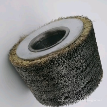 Durable Stainless Steel Wire Industrial Brush Roller for Rust Clearance